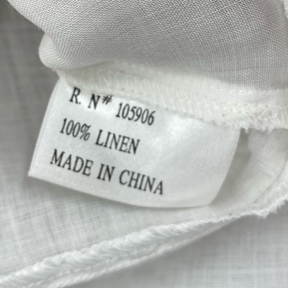 Weavz 100% Linen Blouse - Picture 6 of 10